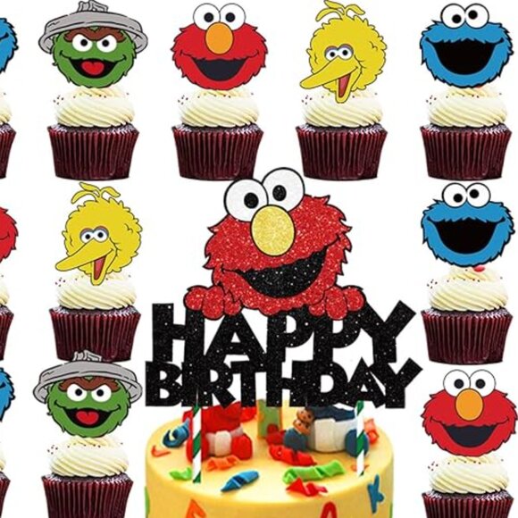 SESAME STREET BIRTHDAY SET - Picture 14 of 16